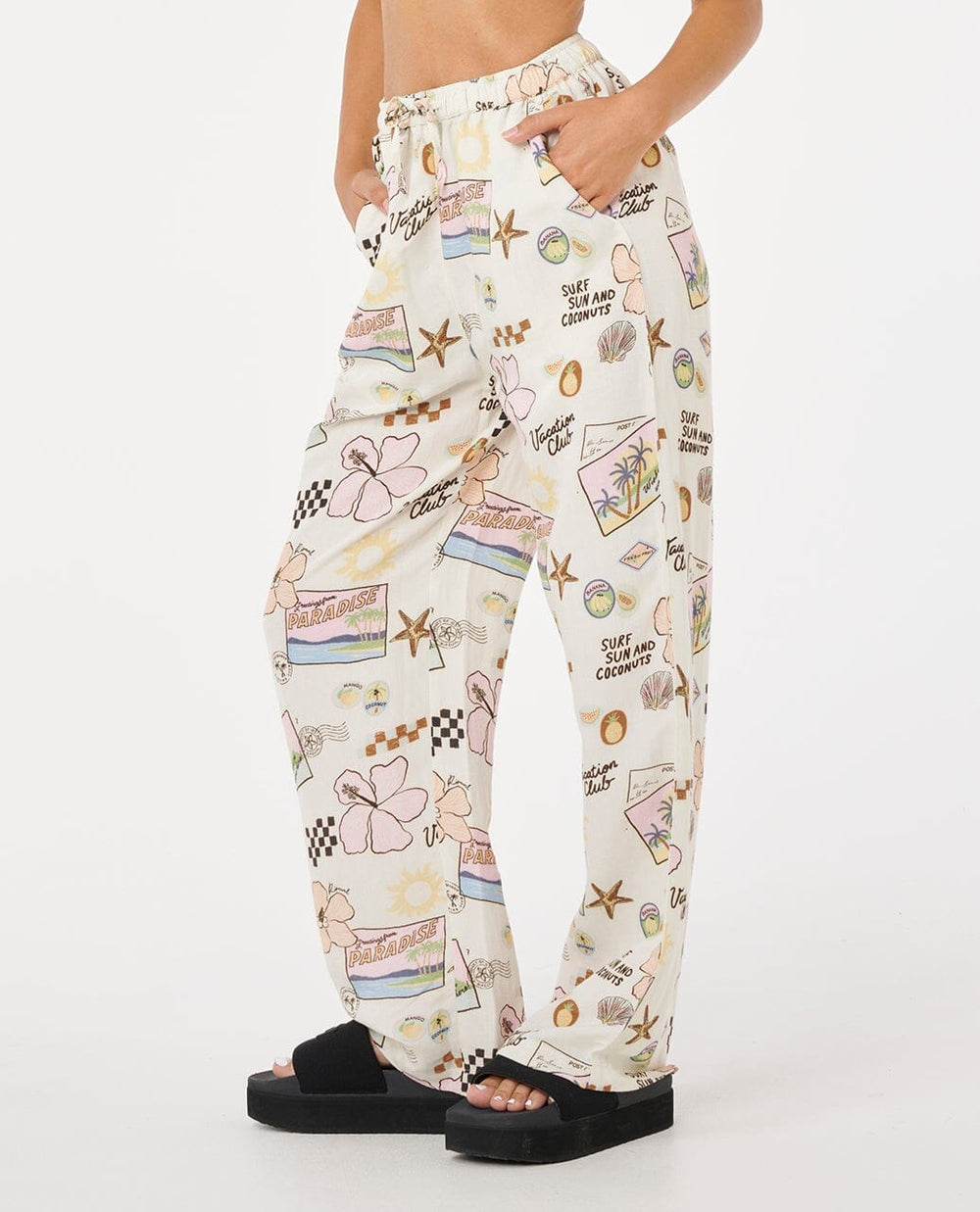 Rip Curl Sunset Luau Wide Leg Pants 
