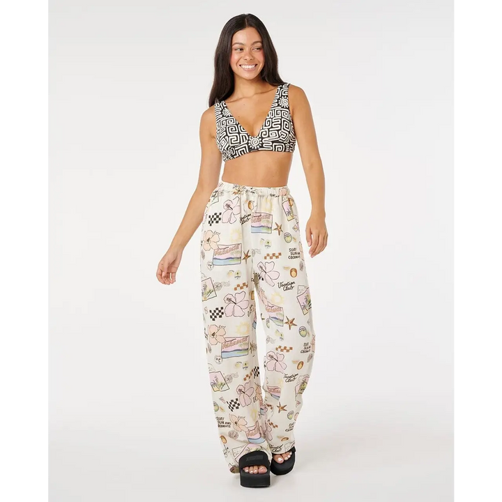Rip Curl Sunset Luau Wide Leg Pants 