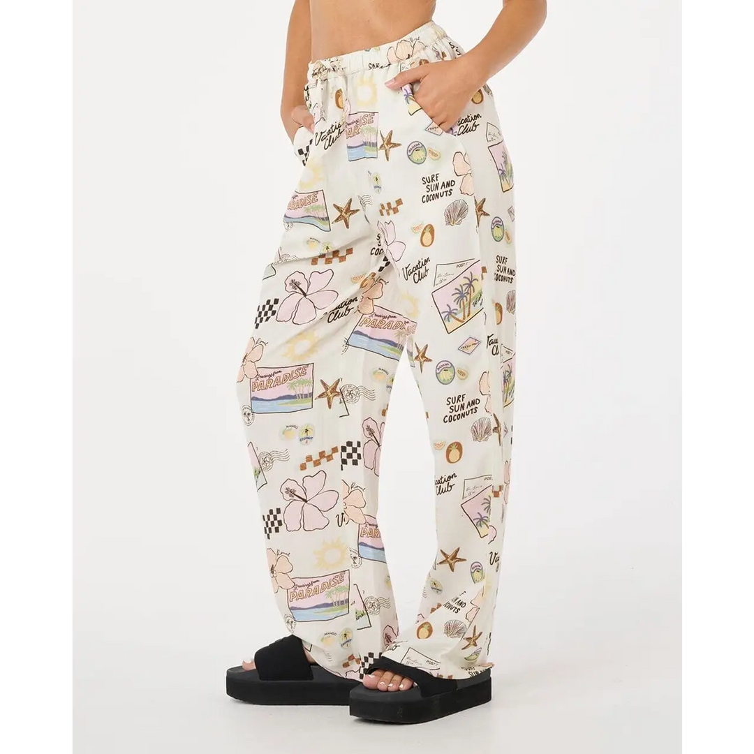 Rip Curl Sunset Luau Wide Leg Pants 