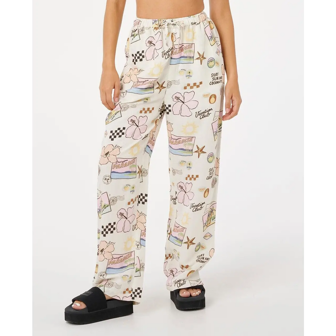 Rip Curl Sunset Luau Wide Leg Pants 
