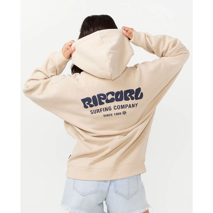 Rip Curl Surf Puff Heritage Hood Natural M 