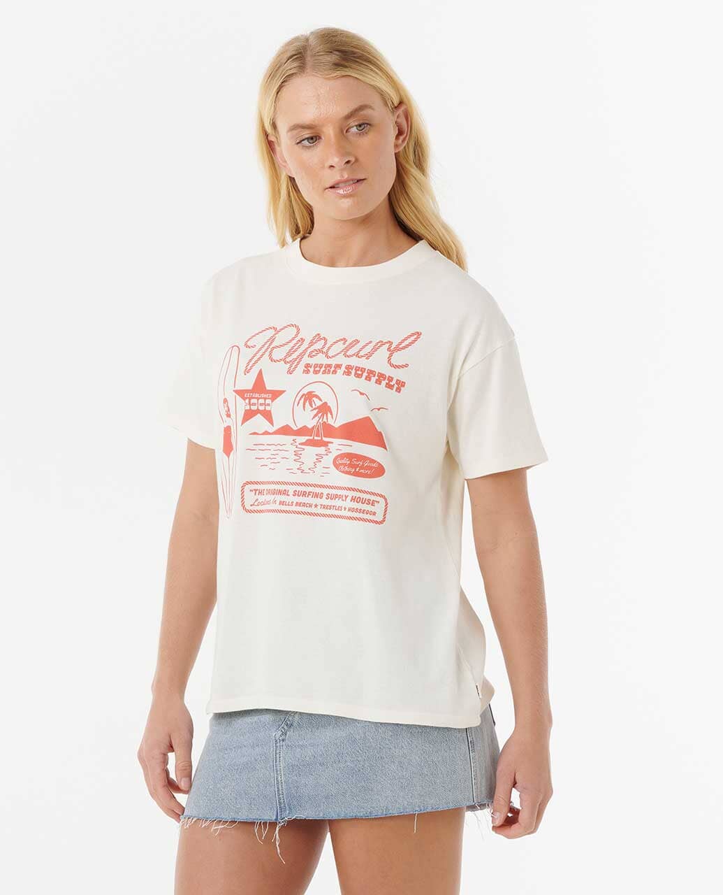Rip Curl Surf Supply Relaxed T-Shirt 