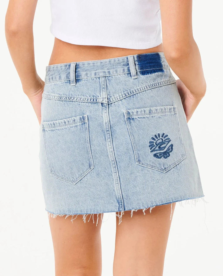 Rip Curl Tabby Denim Skirt 