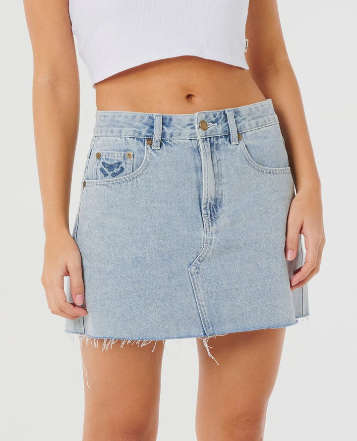 Rip Curl Tabby Denim Skirt 