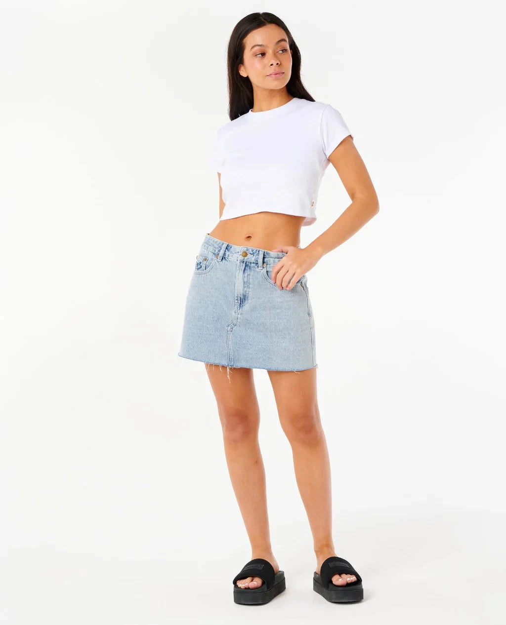 Rip Curl Tabby Denim Skirt 