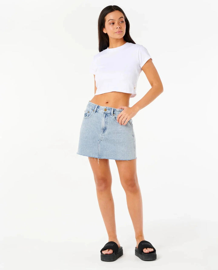 Rip Curl Tabby Denim Skirt 