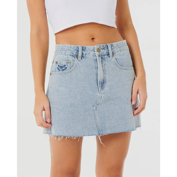 Rip Curl Tabby Denim Skirt 