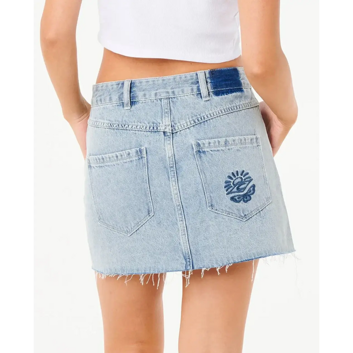 Rip Curl Tabby Denim Skirt 