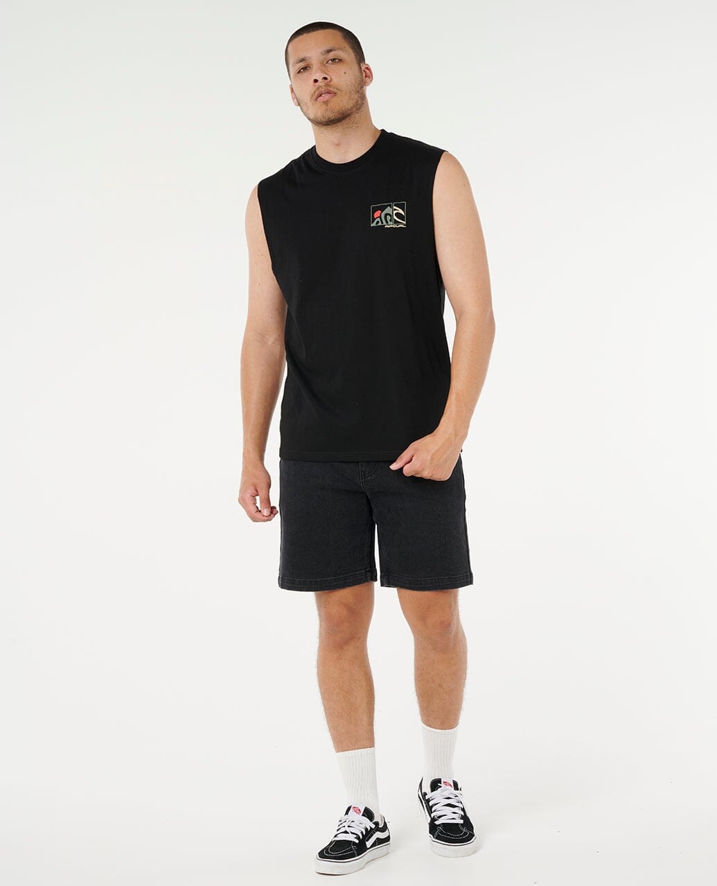 Rip Curl Vaporcool Search Peaks Muscle 