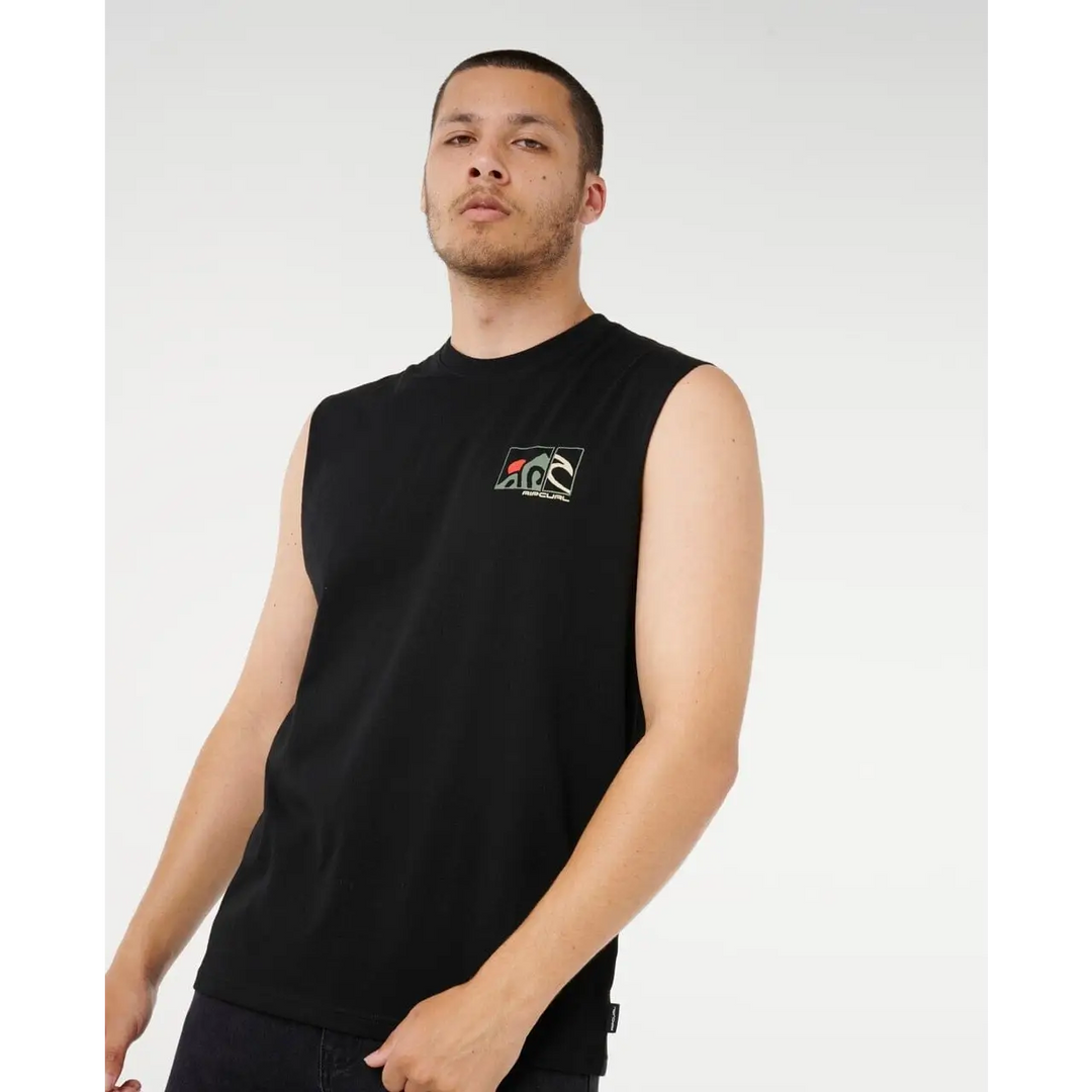 Rip Curl Vaporcool Search Peaks Muscle 