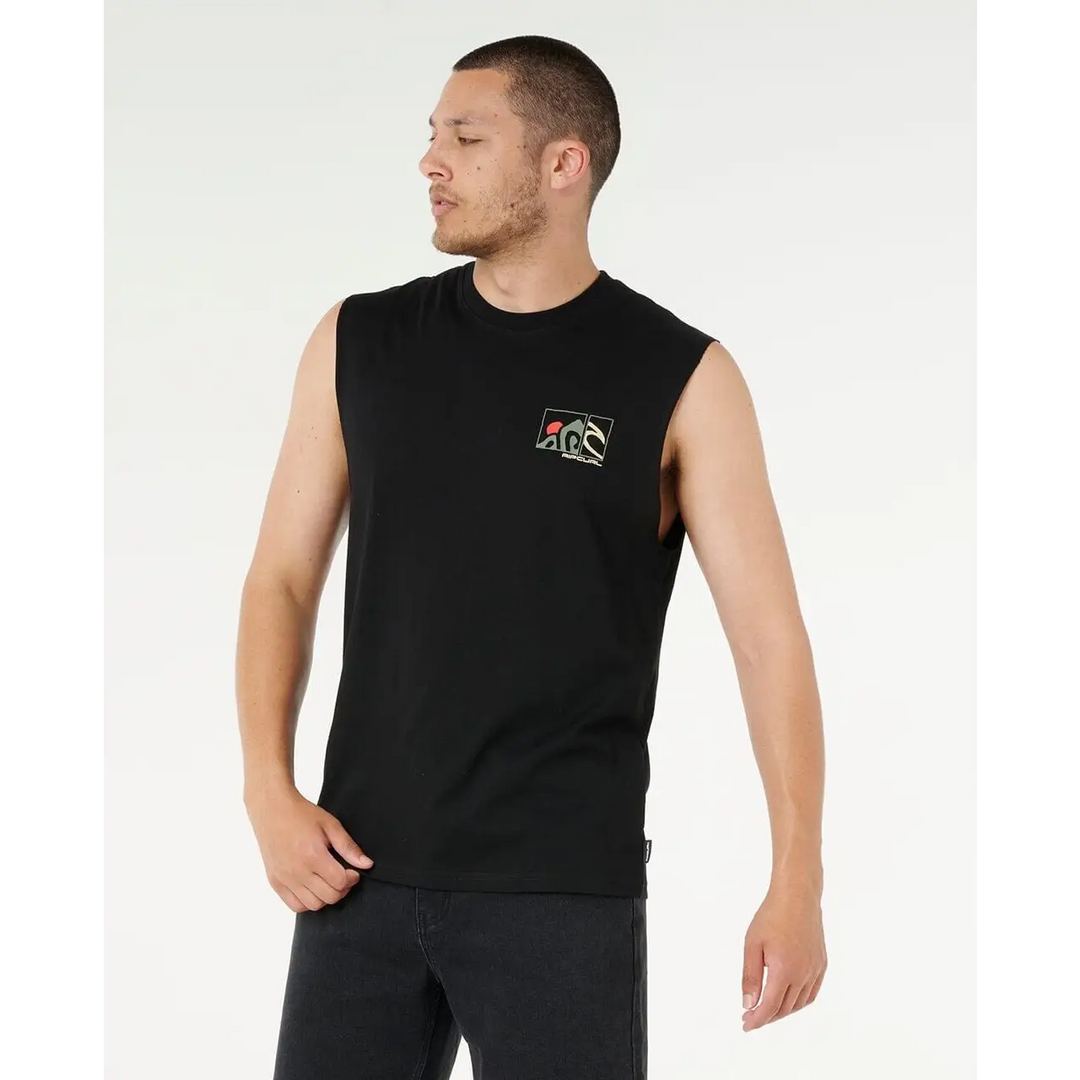 Rip Curl Vaporcool Search Peaks Muscle 