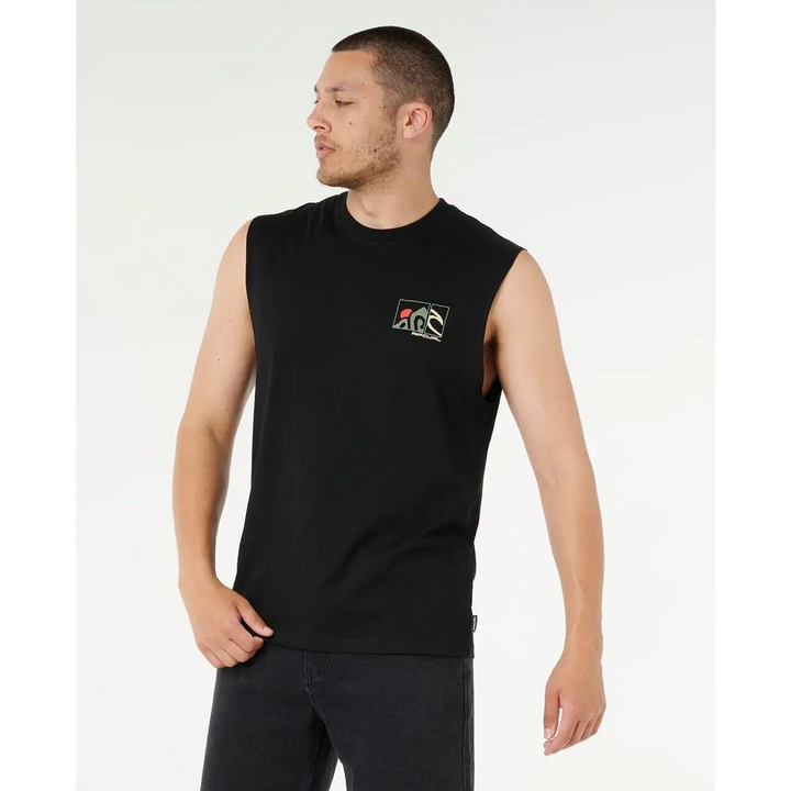 Rip Curl Vaporcool Search Peaks Muscle 