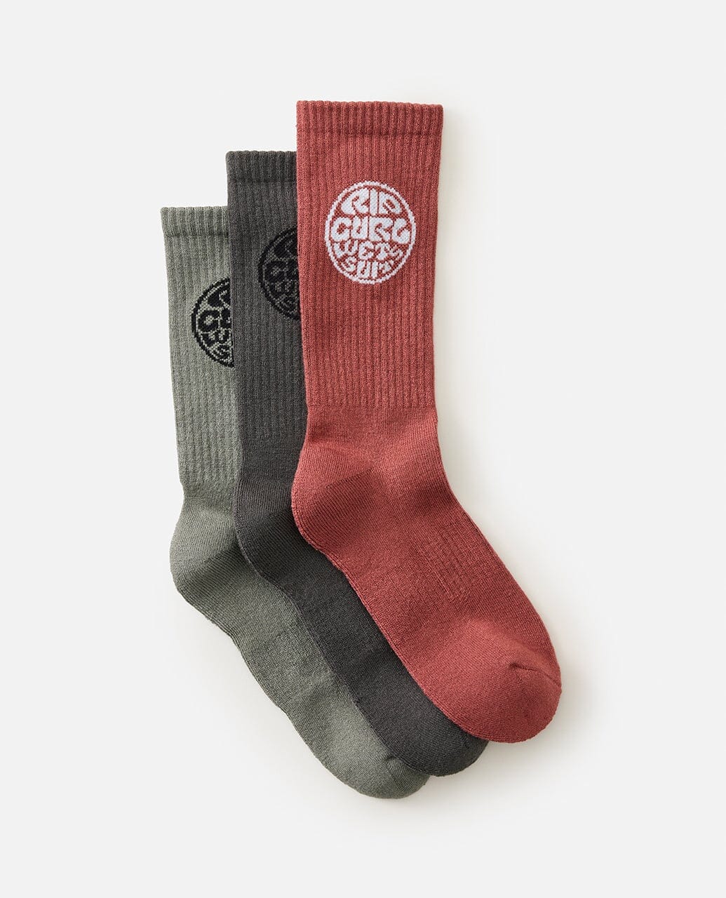 Rip Curl Wetty Crew Socks 3 Pack 