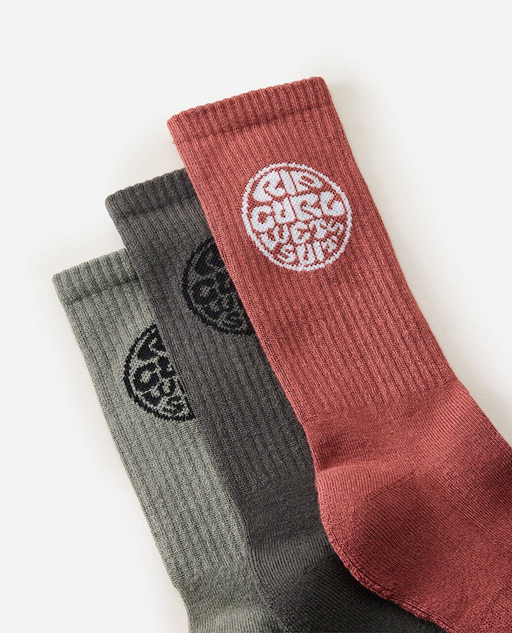 Rip Curl Wetty Crew Socks 3 Pack 