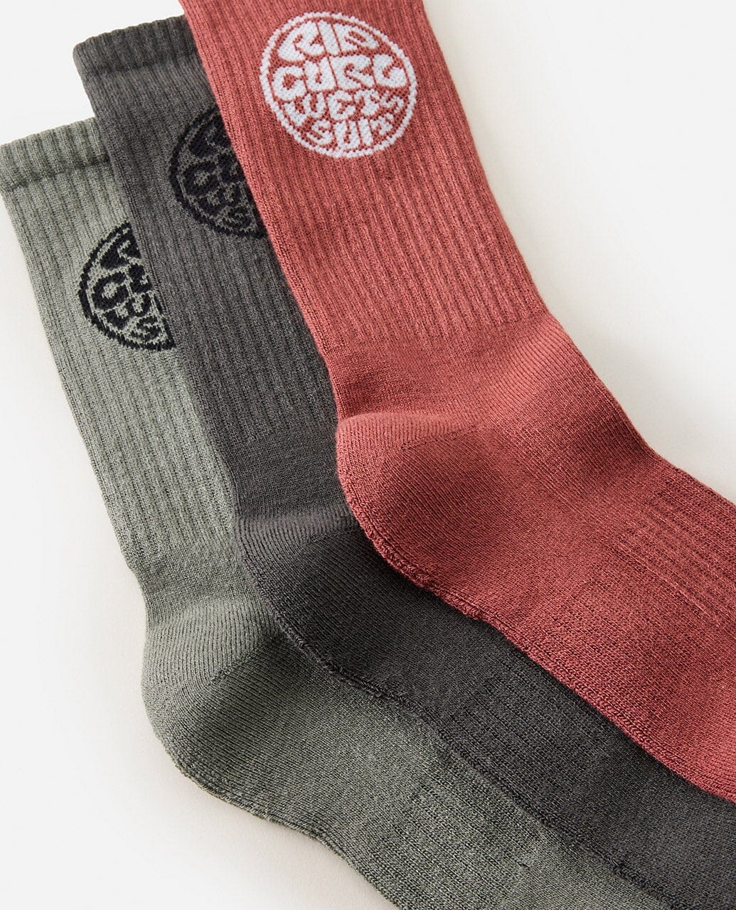 Rip Curl Wetty Crew Socks 3 Pack 