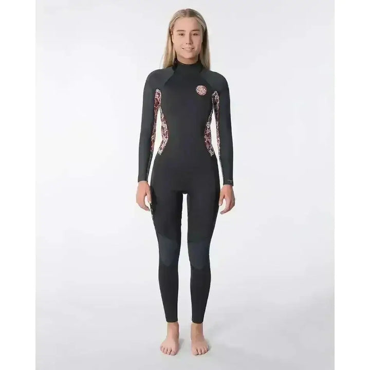 RIP CURL WOMENS DAWN PATROL 3/2 BACK ZIP WETSUIT