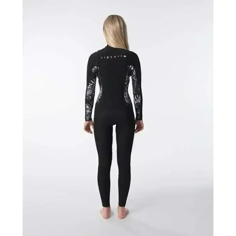 RIP CURL WOMENS DAWN PATROL 3/2 BACK ZIP WETSUIT 