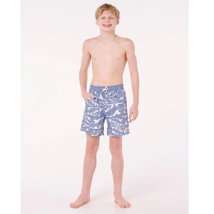 Rip Curl Youth Aots Ty Volley Boardshorts 