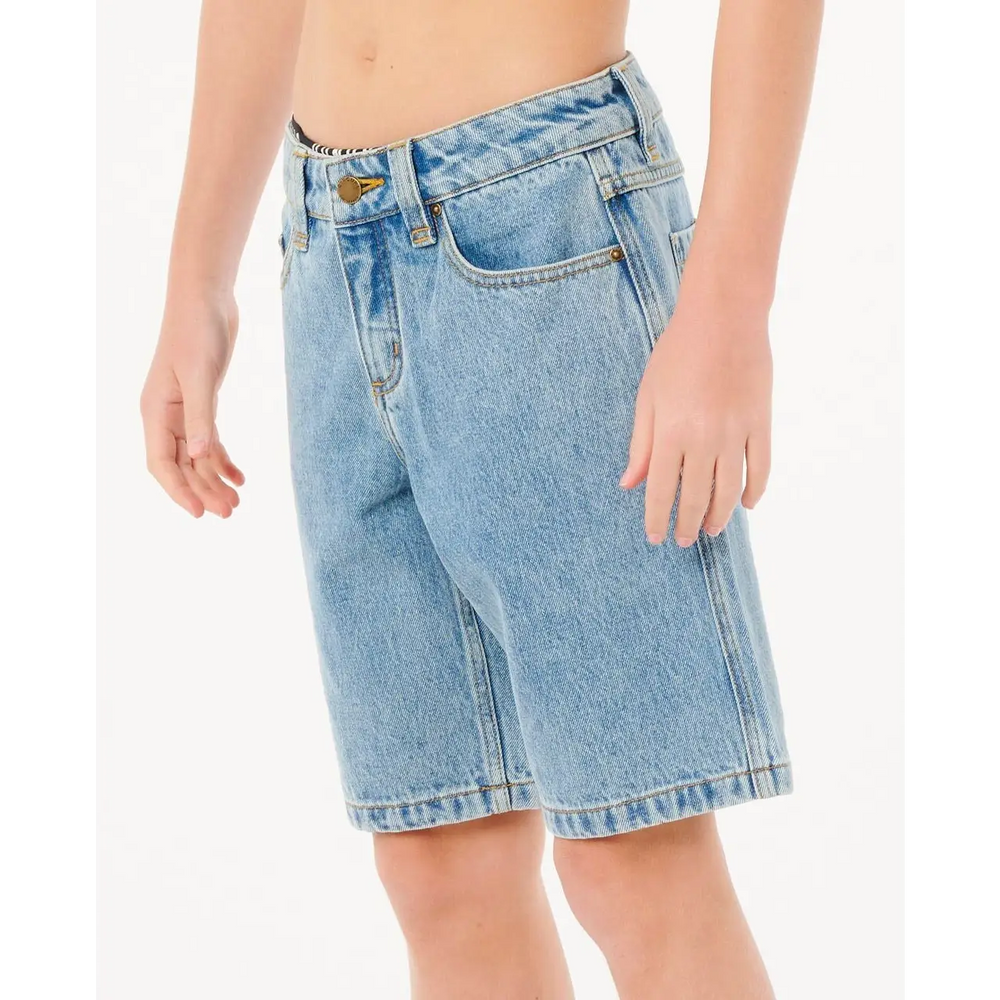 Rip Curl Hyped Up 20" Denim Walkshorts 