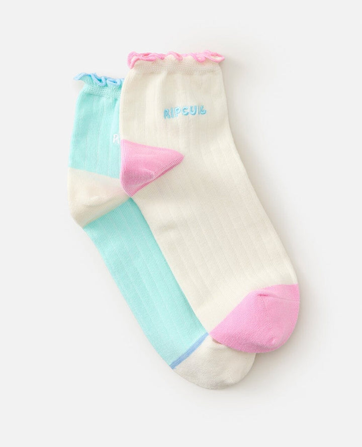Rip Curl Youth Mixed 2-Pack Socks 