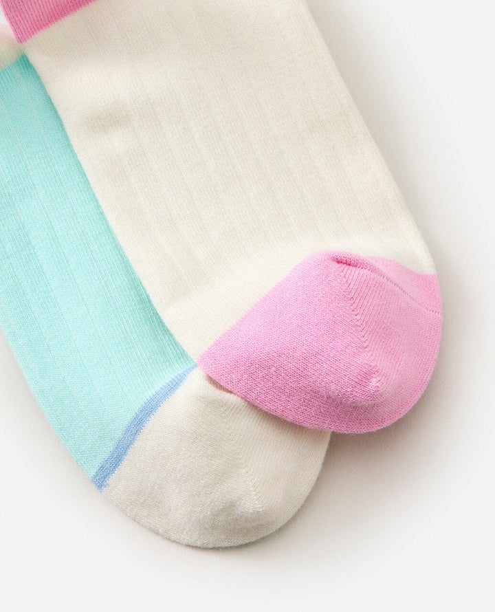 Rip Curl Youth Mixed 2-Pack Socks 