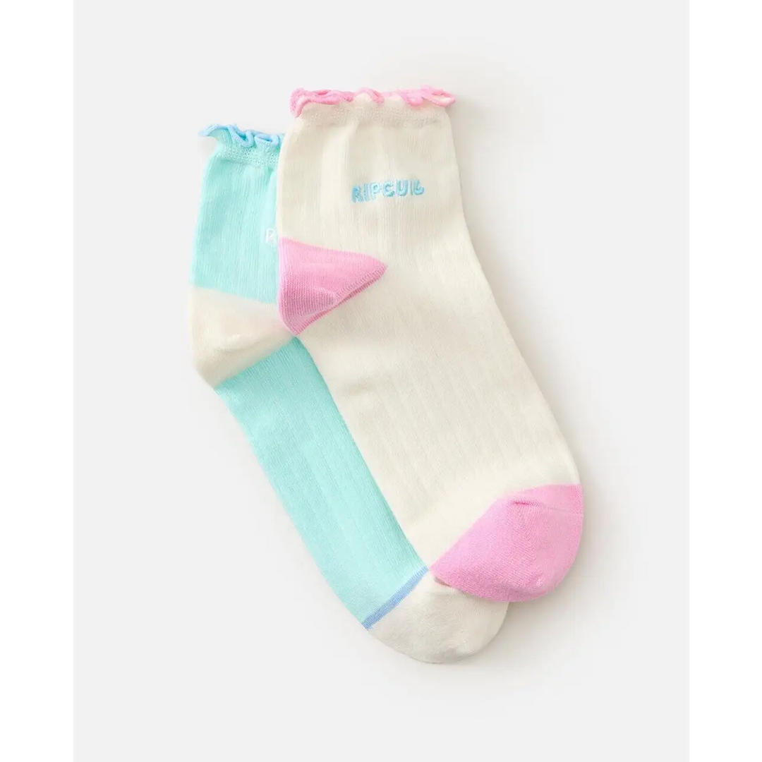 Rip Curl Youth Mixed 2-Pack Socks 