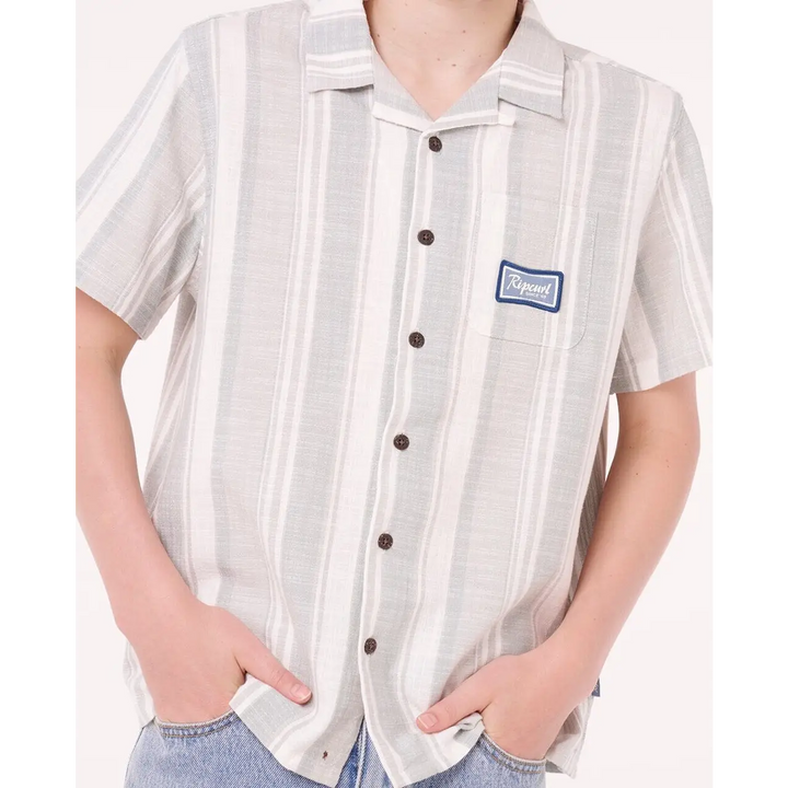 Rip Curl Youth Mod Cali Stripe Shirt 
