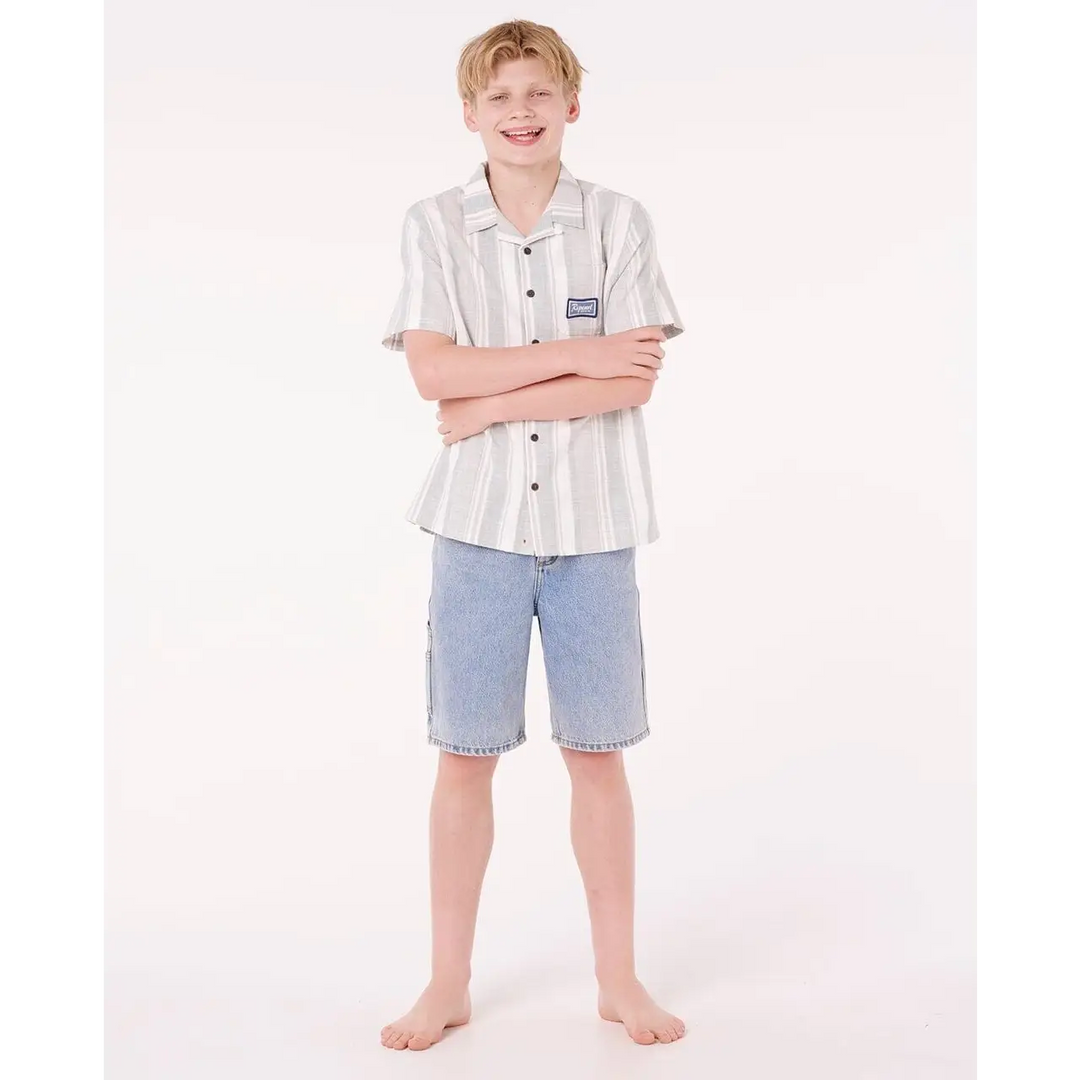 Rip Curl Youth Mod Cali Stripe Shirt 