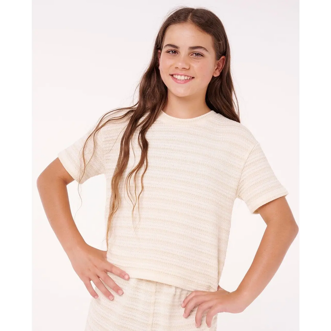 Rip Curl Youth Paradise Club Bobbi Crop T-Shirt 