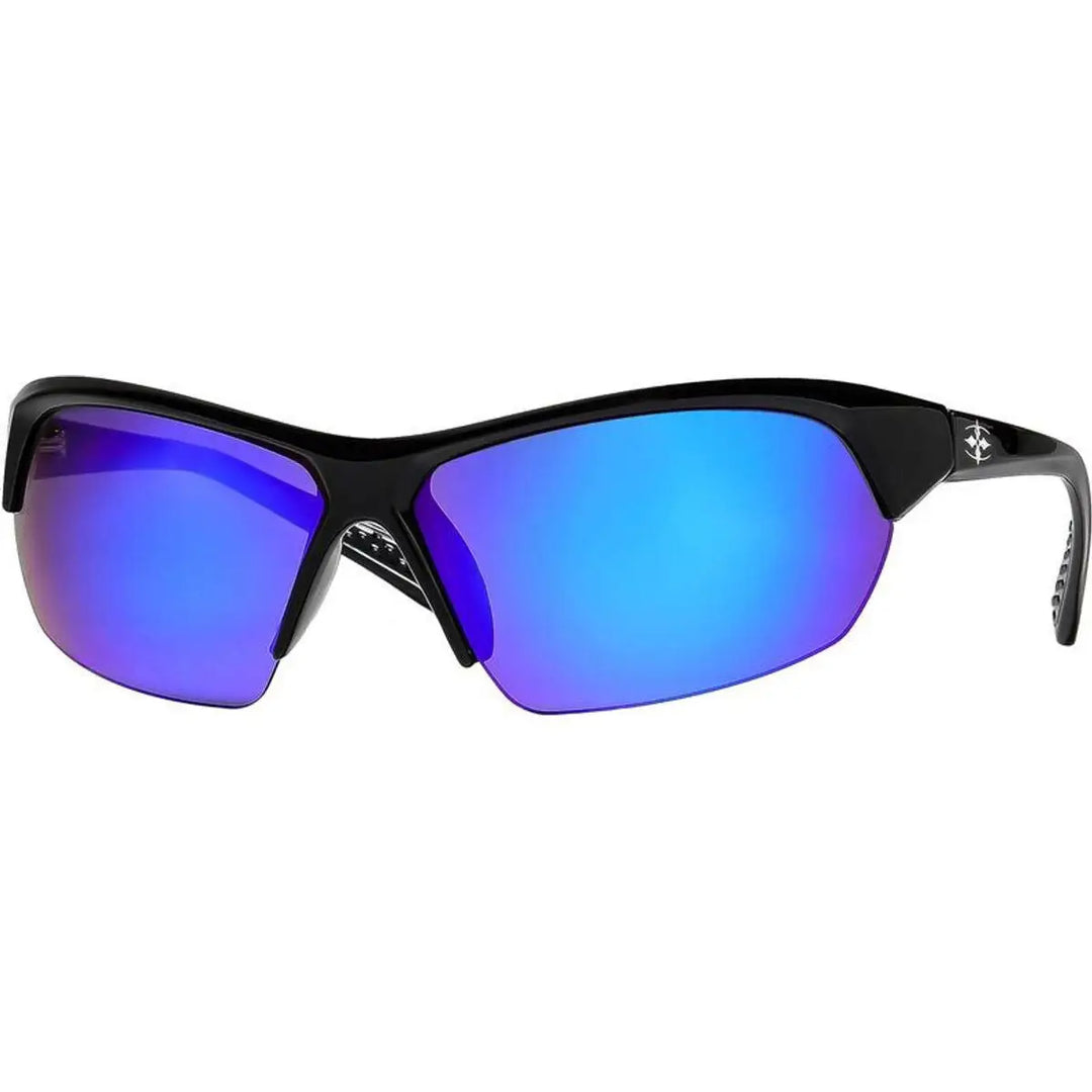 Ritual Vision Break & Enter Sunglasses - Polished Black / Reflect Blue