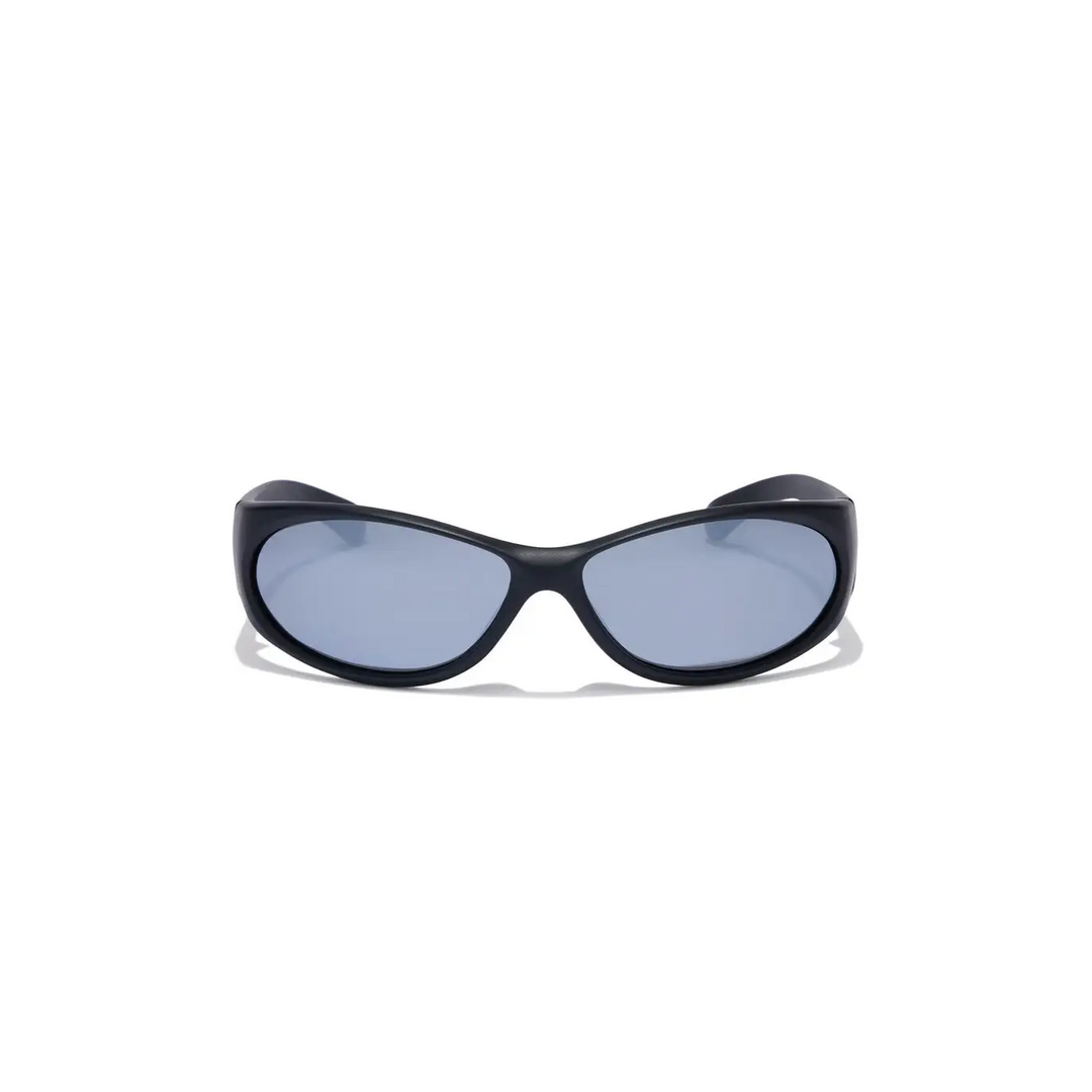 Ritual Vision Demon Speed Polarised Sunglasses - Matte Black / Silver Grey Polar