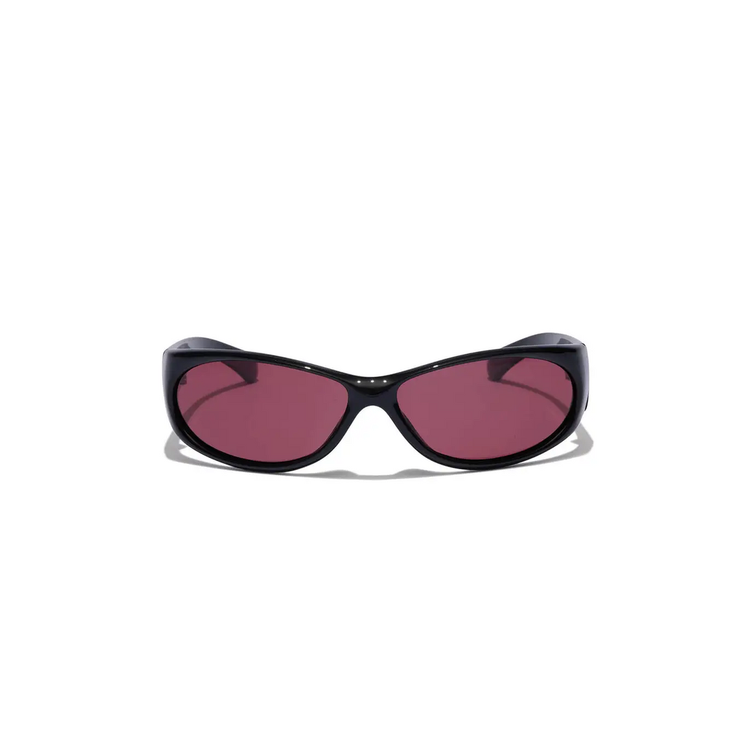 Ritual Vision Demon Speed Polarised Sunglasses - Polished Black / Rust Polar