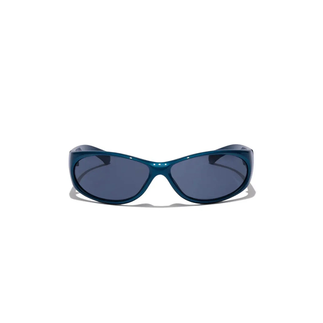 Ritual Vision Demon Speed Sunglasses - Metallic Blue / Grey