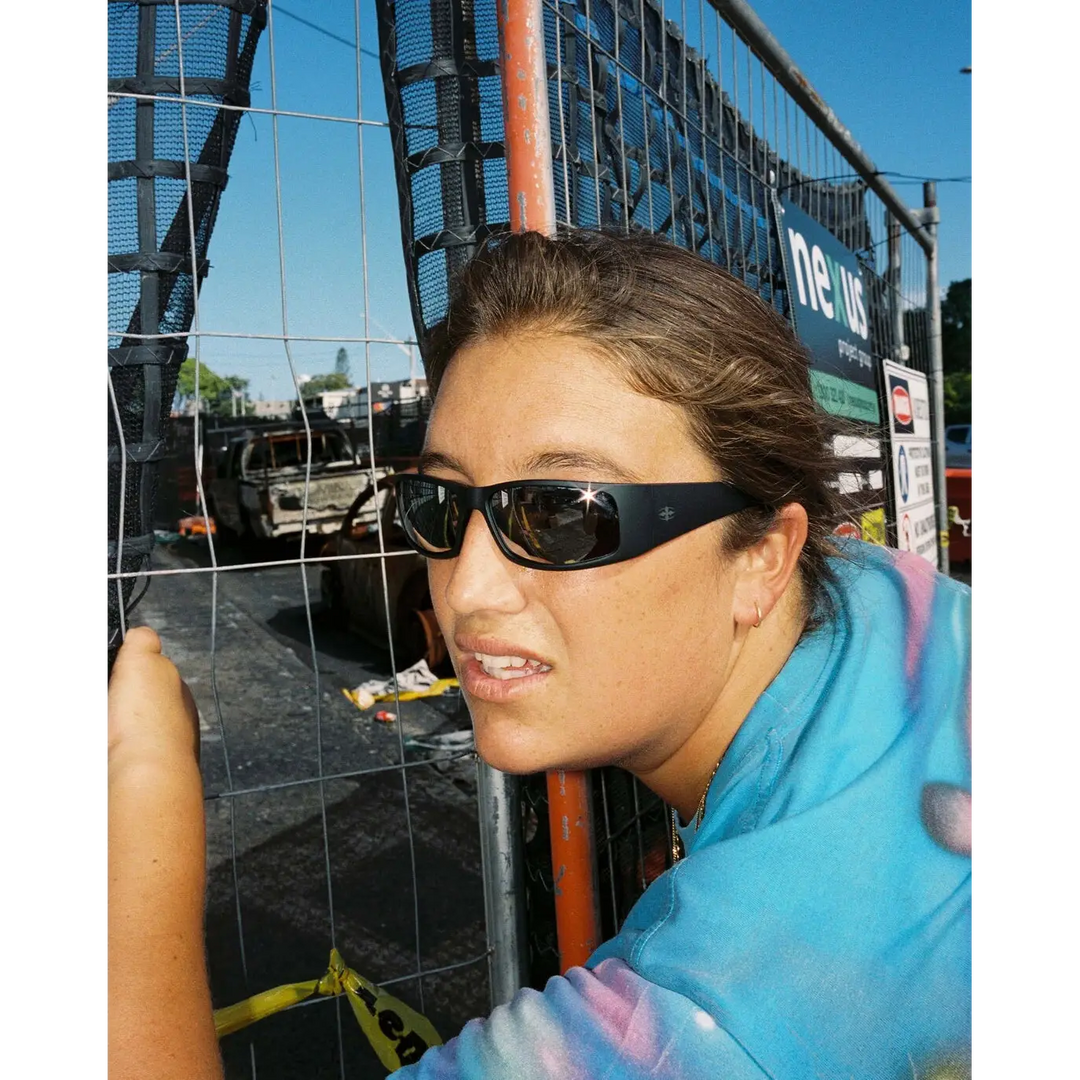 Ritual Vision Doomsday Machine Sunglasses - Matte Black / Black - ASUN2