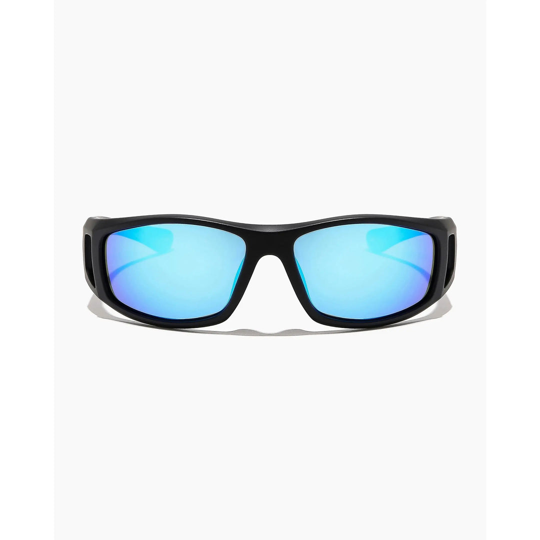 Ritual Vision Dragster Polarised Sunglasses - Matte Black / Blue Reflect Polar
