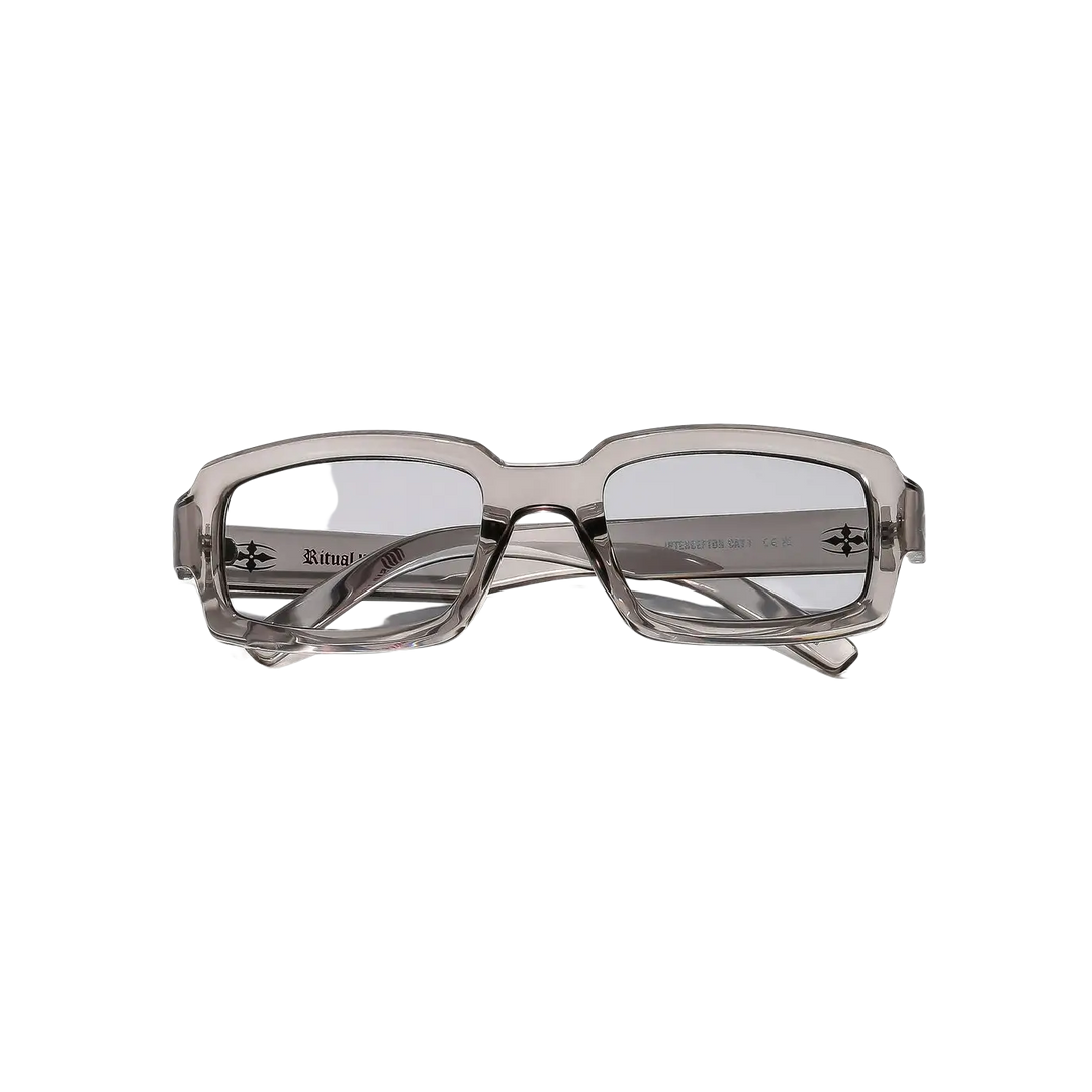 Ritual Vision Interceptor Sunglasses - Crystal Smoke / Mid Grey - ASUN2