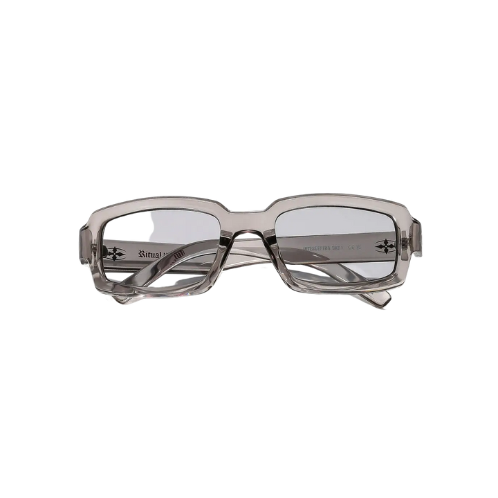 Ritual Vision Interceptor Sunglasses - Crystal Smoke / Mid Grey - ASUN2