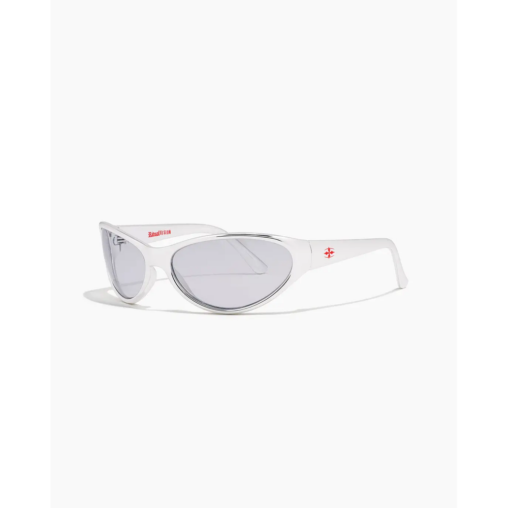 Ritual Vision Morphine Sunglasses - Liquid Silver / Mid Grey - ASUN2