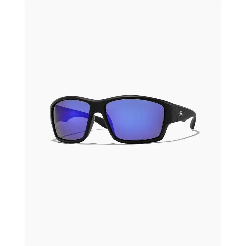 Ritual Vision The Decline Polarised Sunglasses - Matte Black / Blue Reflect Polar