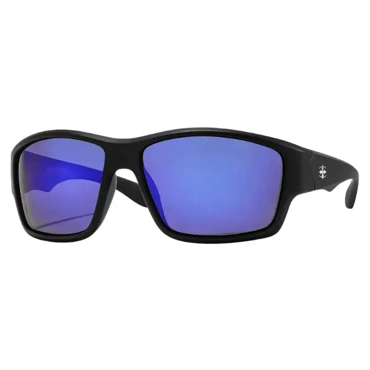 Ritual Vision The Decline Polarised Sunglasses - Matte Black / Blue Reflect Polar