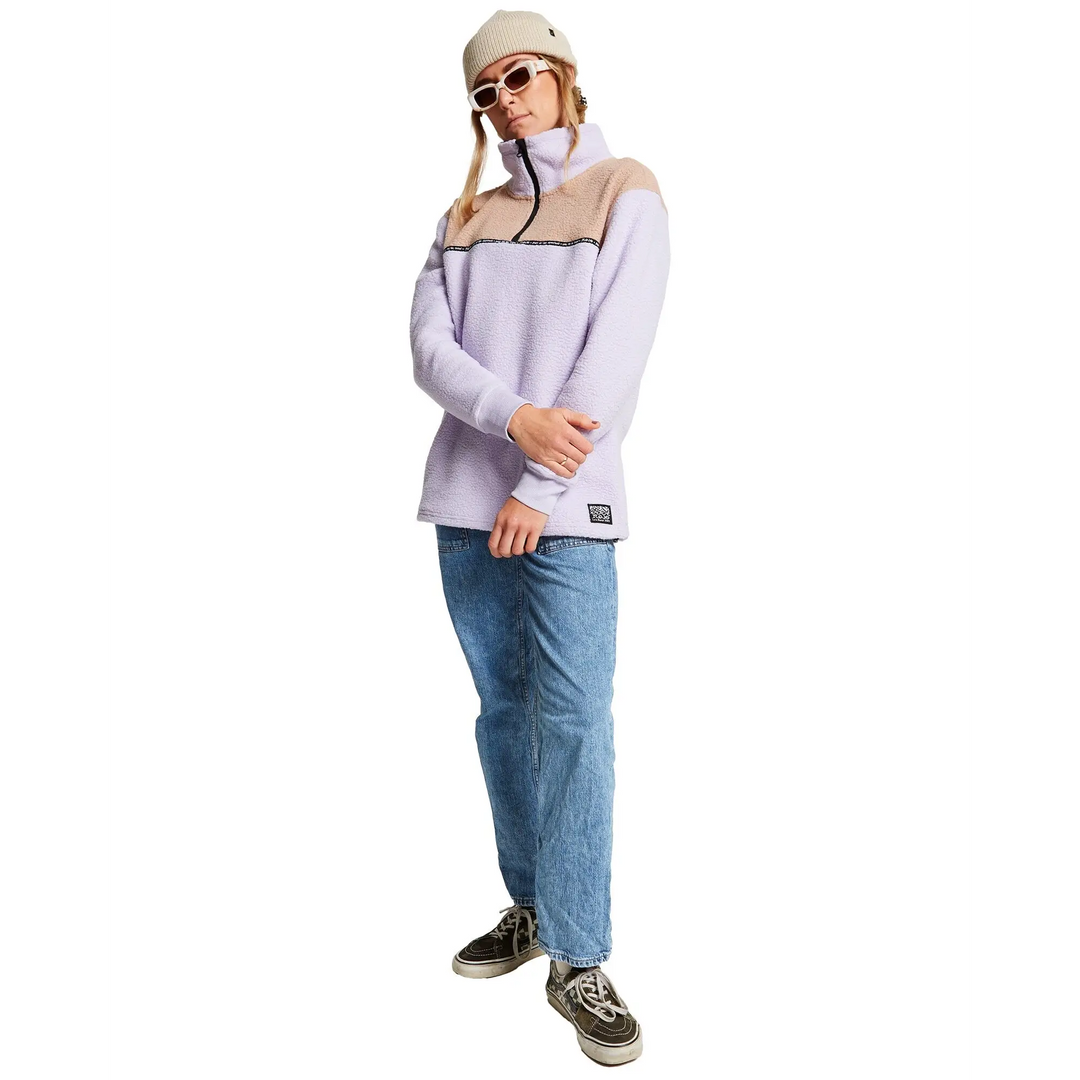 Rojo Jojo Funnel Fleece - Orchid Petal / S