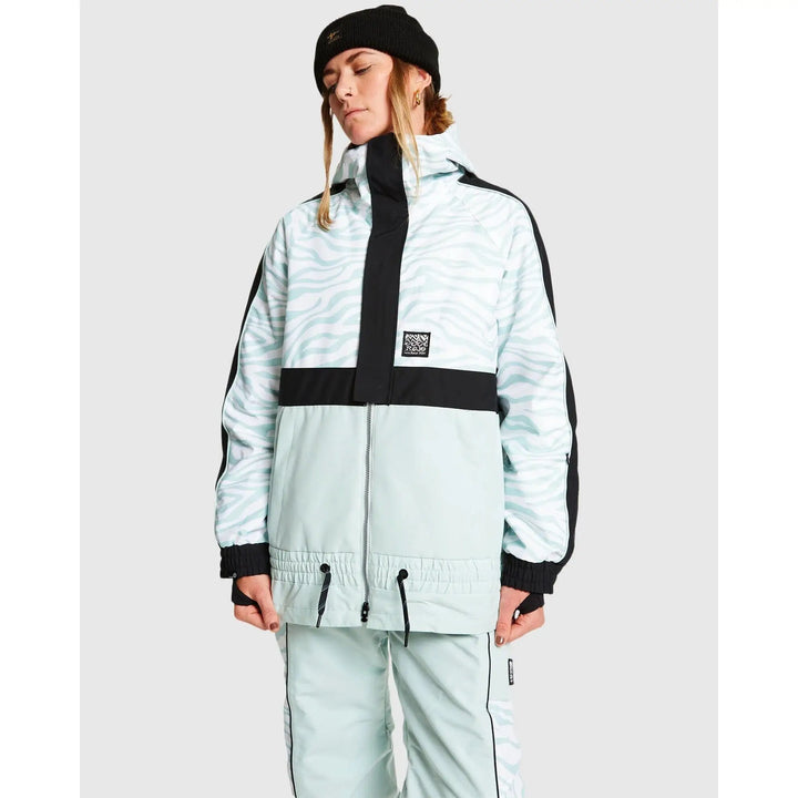 Rojo Retro Jo Jacket Zebralicious / Surf Spray S 