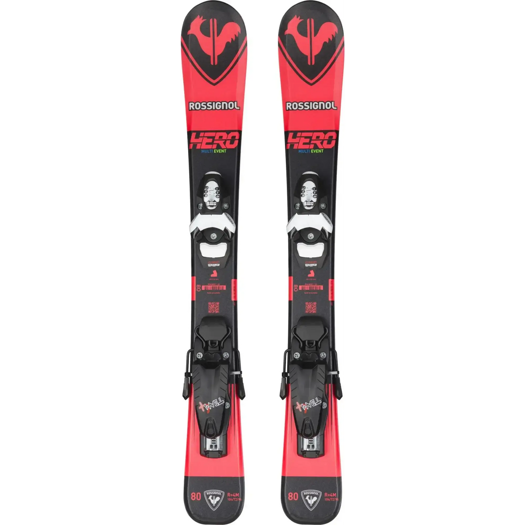 Rossignol JR Hero Pro Team 4 Pax Ski Package 2025 - HSKI
