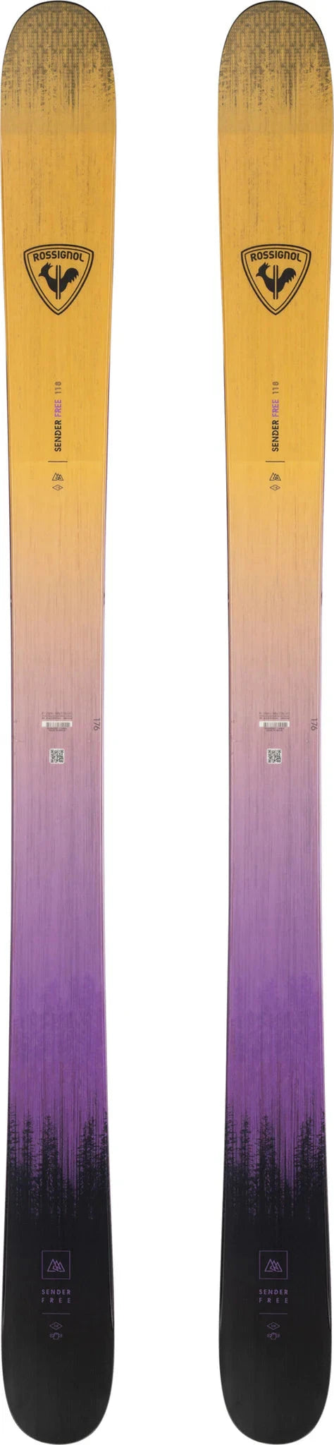 Rossignol Sender Free 118 Open 186 Skis 2024 