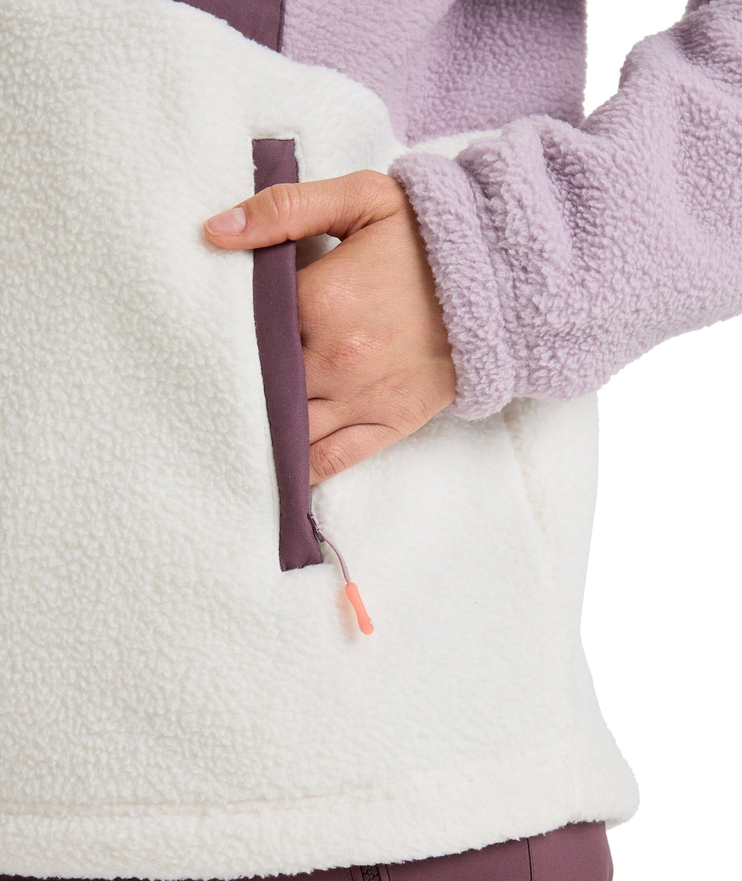 Roxy Alabama Mock Neck Half Zip Fleece Jumper 