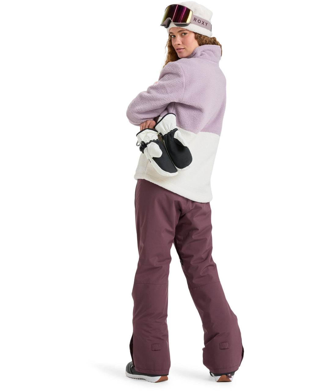 Roxy Alabama Mock Neck Half Zip Fleece Jumper 