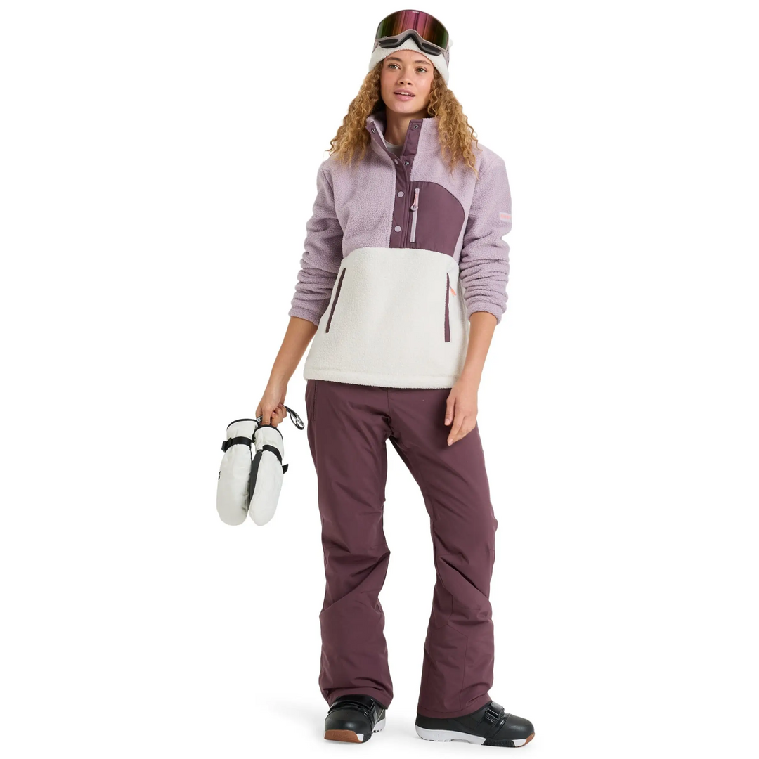 Roxy Alabama Mock Neck Half Zip Fleece Jumper 