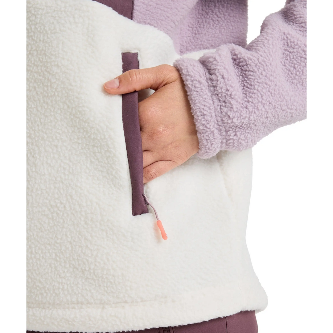 Roxy Alabama Mock Neck Half Zip Fleece Jumper 