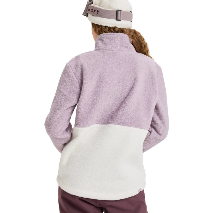Roxy Alabama Mock Neck Half Zip Fleece Jumper 
