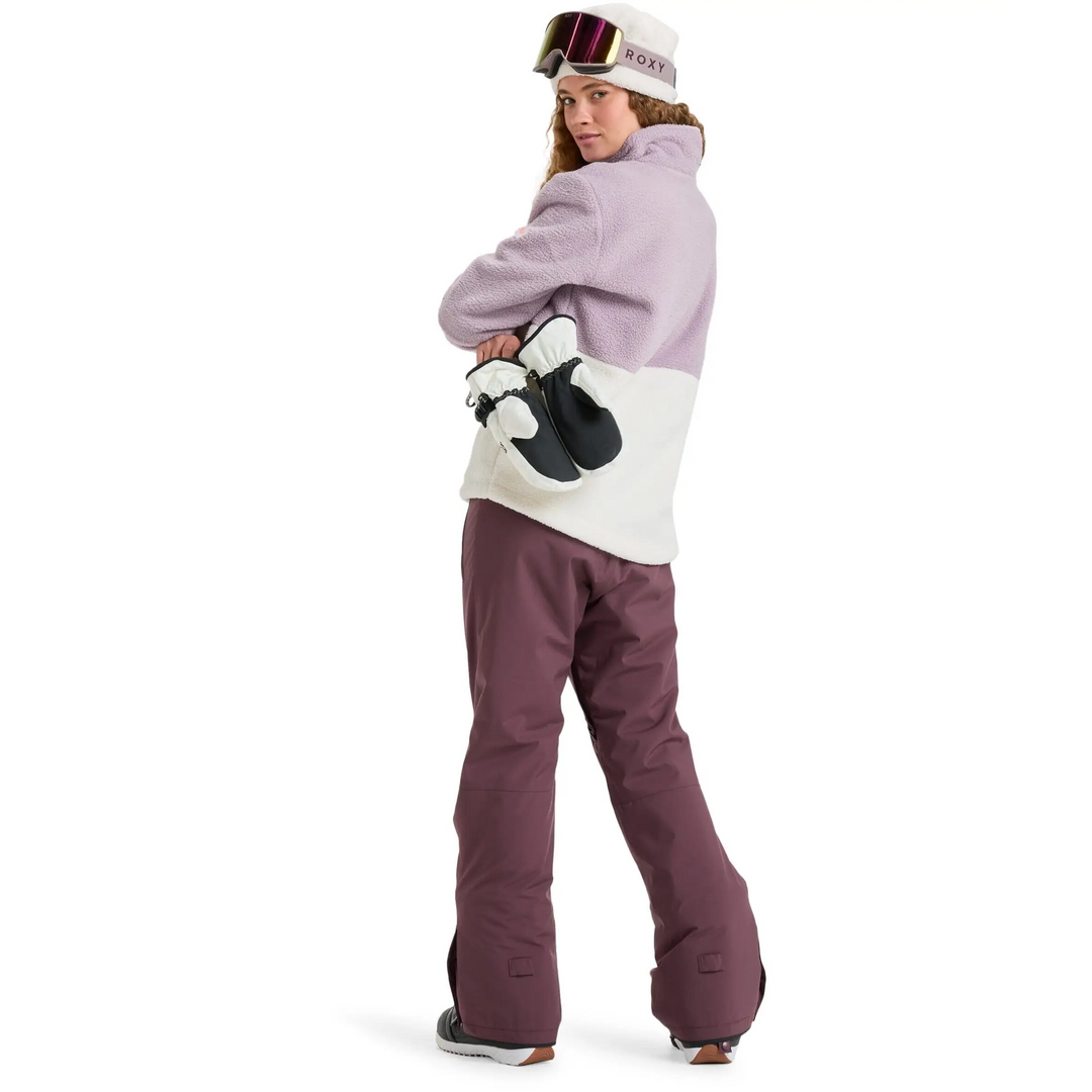 Roxy Alabama Mock Neck Half Zip Fleece Jumper 